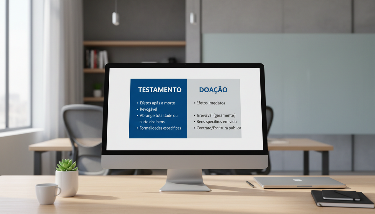 testamento doação vida diferença - imagem 2