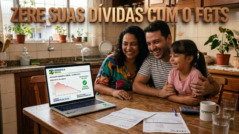 Como Usar Parte do Seu FGTS Para Zerar Dívidas no Desenrola Brasil