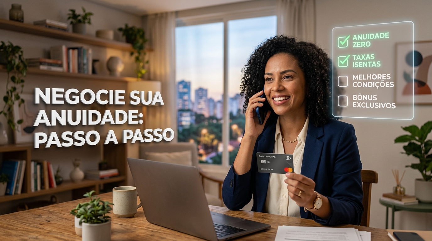 Como Negociar Anuidade de Cartão de Crédito e Isentar Taxas Passo a Passo