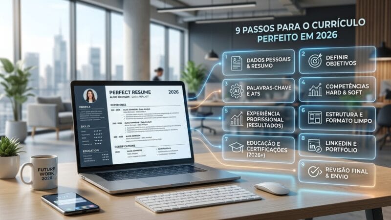 Currículo: 9 técnicas para passar nos filtros em 2026