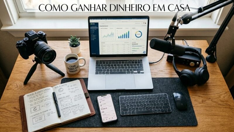 Renda Extra: 6 Formas de Ganhar Dinheiro em Casa