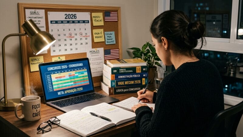 Concursos Públicos 2026: 7 Editais com Vagas Abertas